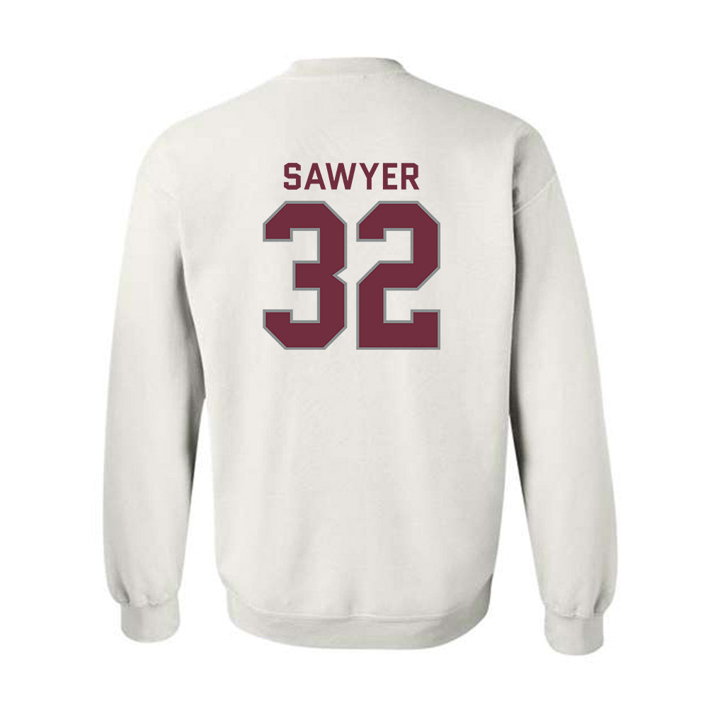 Montana - NCAA Men's Basketball : Te'Jon Sawyer - Classic Shersey Crewneck Sweatshirt-1