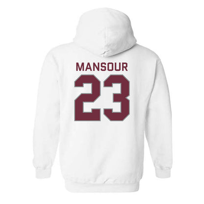 Montana - NCAA Football : rashid Mansour - Classic Shersey Hooded Sweatshirt-1