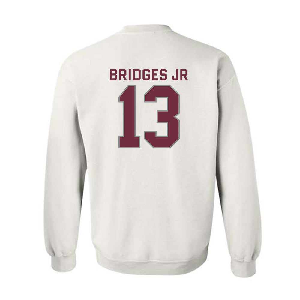 Montana - NCAA Football : Lekeldrick Bridges Jr - Classic Shersey Crewneck Sweatshirt-1