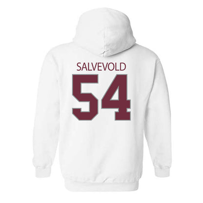 Montana - NCAA Football : Bridger Salvevold - Classic Shersey Hooded Sweatshirt-1