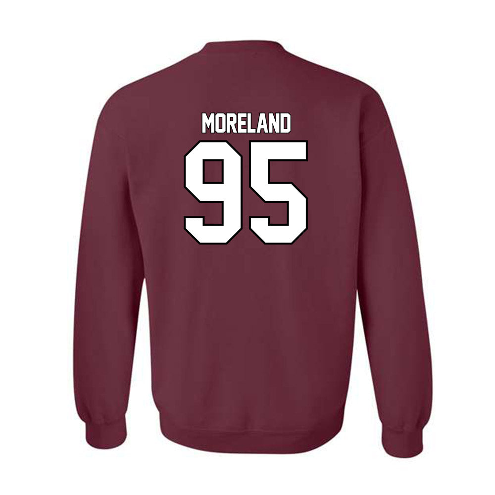 Montana - NCAA Football : Derek Moreland - Classic Shersey Crewneck Sweatshirt-1