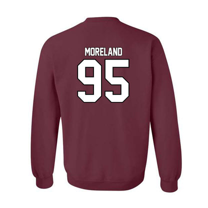 Montana - NCAA Football : Derek Moreland - Classic Shersey Crewneck Sweatshirt-1