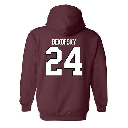 Montana - NCAA Softball : Mackenzie Bekofsky - Classic Shersey Hooded Sweatshirt-1