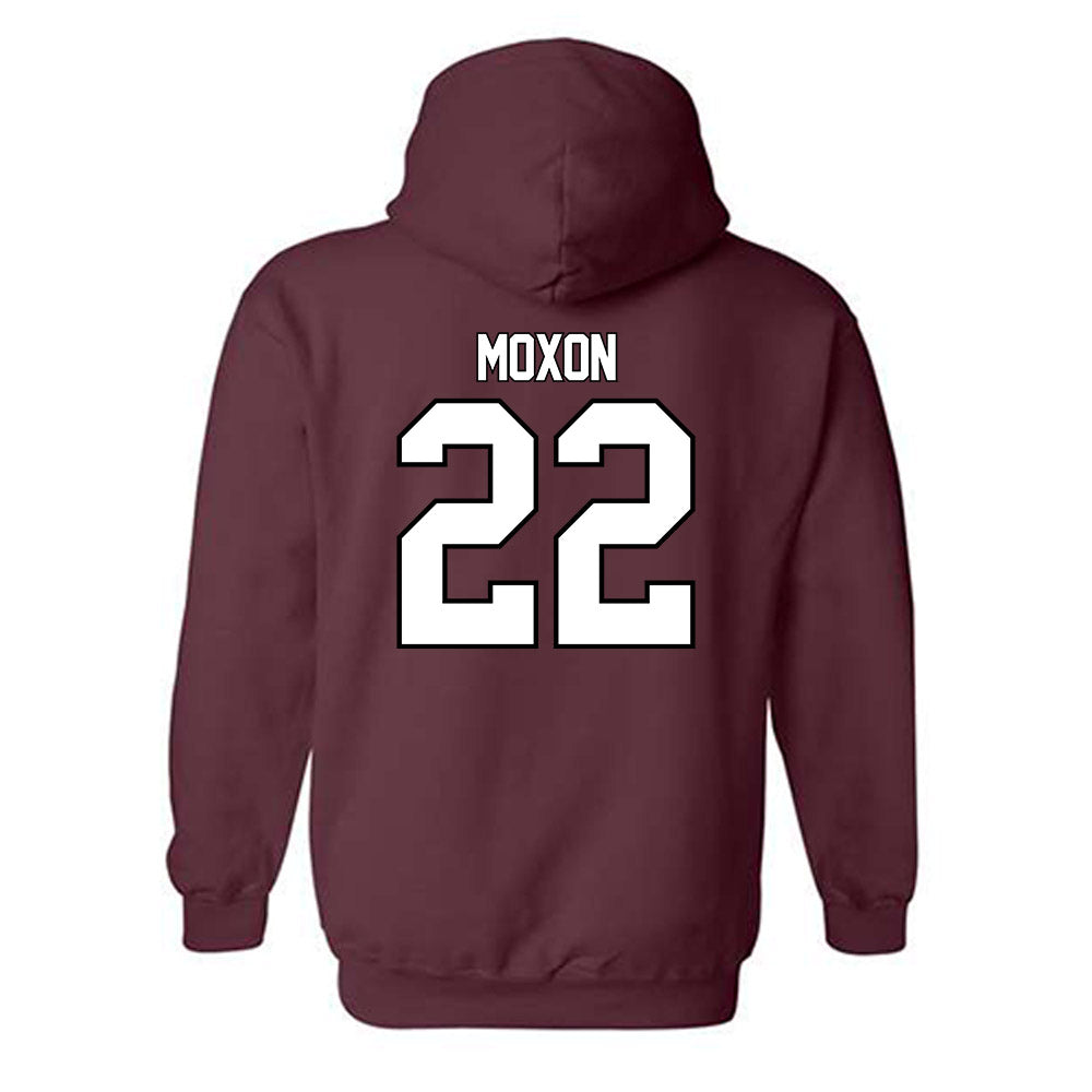 Montana - NCAA Men's Basketball : Luke Moxon - Classic Shersey Hooded Sweatshirt-1
