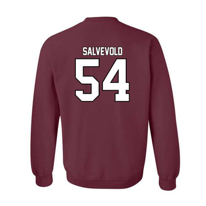 Montana - NCAA Football : Bridger Salvevold - Classic Shersey Crewneck Sweatshirt-1