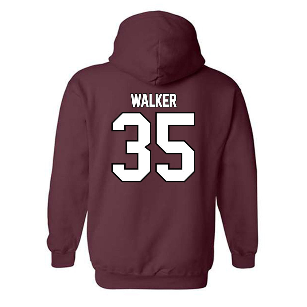 Montana - NCAA Football : Grady Walker - Classic Shersey Hooded Sweatshirt-1