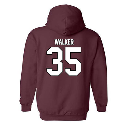 Montana - NCAA Football : Grady Walker - Classic Shersey Hooded Sweatshirt-1
