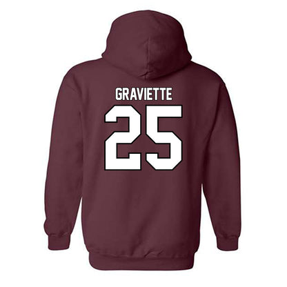 Montana - NCAA Softball : Gracyn Graviette - Classic Shersey Hooded Sweatshirt-1