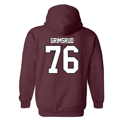 Montana - NCAA Football : Journey Grimsrud - Classic Shersey Hooded Sweatshirt