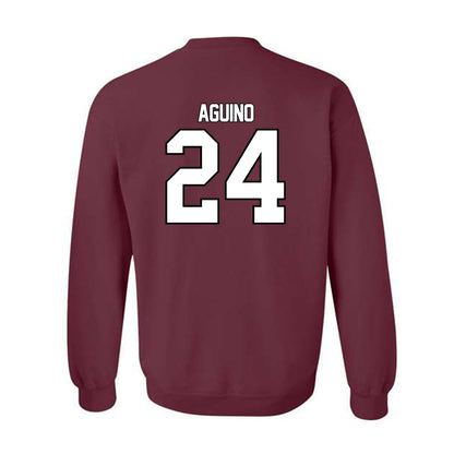 Montana - NCAA Men's Basketball : Kenyon Aguino - Classic Shersey Crewneck Sweatshirt-1