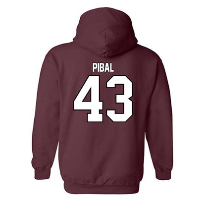 Montana - NCAA Football : Grayson Pibal - Classic Shersey Hooded Sweatshirt-1