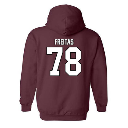 Montana - NCAA Football : Lucas Freitas - Classic Shersey Hooded Sweatshirt