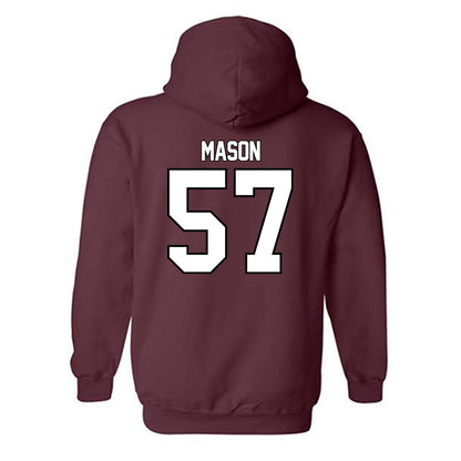 Montana - NCAA Football : Jake Mason - Classic Shersey Hooded Sweatshirt-1