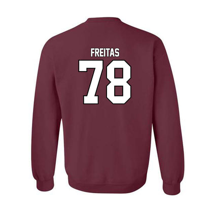 Montana - NCAA Football : Lucas Freitas - Classic Shersey Crewneck Sweatshirt