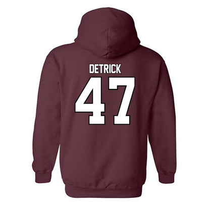 Montana - NCAA Football : Kellen Detrick - Classic Shersey Hooded Sweatshirt-1