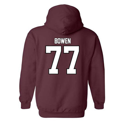 Montana - NCAA Football : Carter Bowen - Classic Shersey Hooded Sweatshirt-1