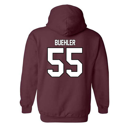 Montana - NCAA Football : Austin Buehler - Classic Shersey Hooded Sweatshirt-1