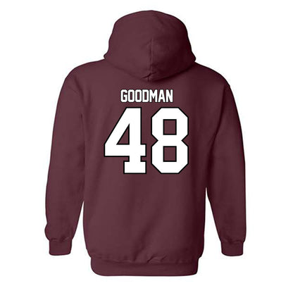 Montana - NCAA Football : Styles Goodman - Classic Shersey Hooded Sweatshirt-1