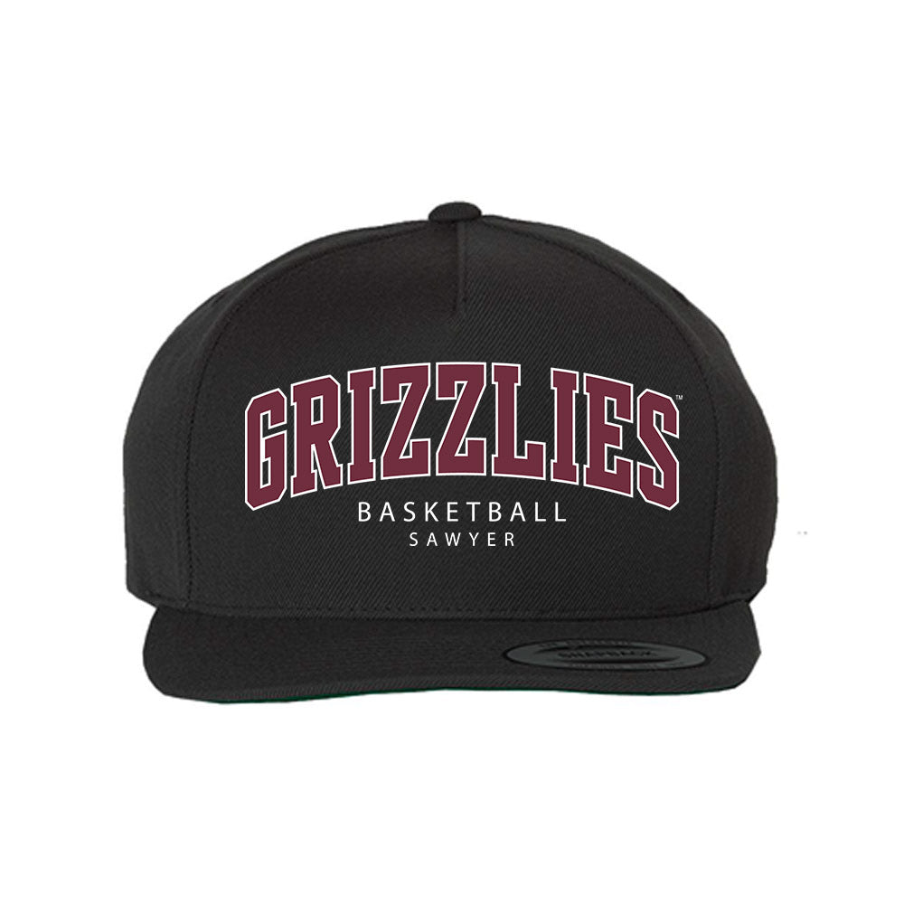Montana - NCAA Men's Basketball : Te'Jon Sawyer - Snapback Hat-0