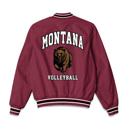 Montana - NCAA Women's Volleyball : Gracie Cagle - Bomber Jacket