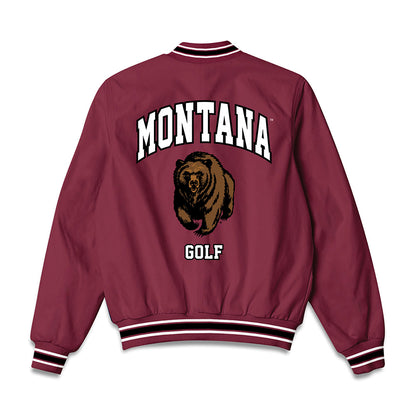 Montana - NCAA Women's Golf : Katie Lewis - Bomber Jacket-1