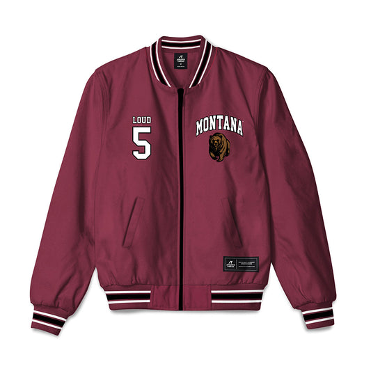 Montana - NCAA Football : Kyon Loud - Bomber Jacket-0