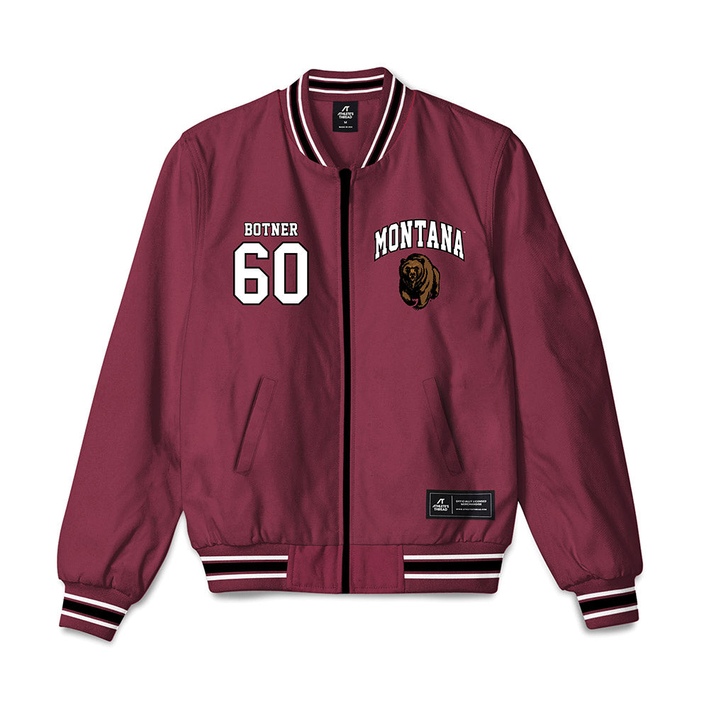 Montana - NCAA Football : Dillon Botner - Bomber Jacket