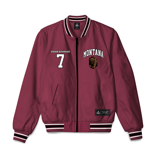 Montana - NCAA Women's Soccer : Kayla Rendon Bushmaker - Bomber Jacket