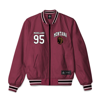 Montana - NCAA Football : Derek Moreland - Bomber Jacket-0