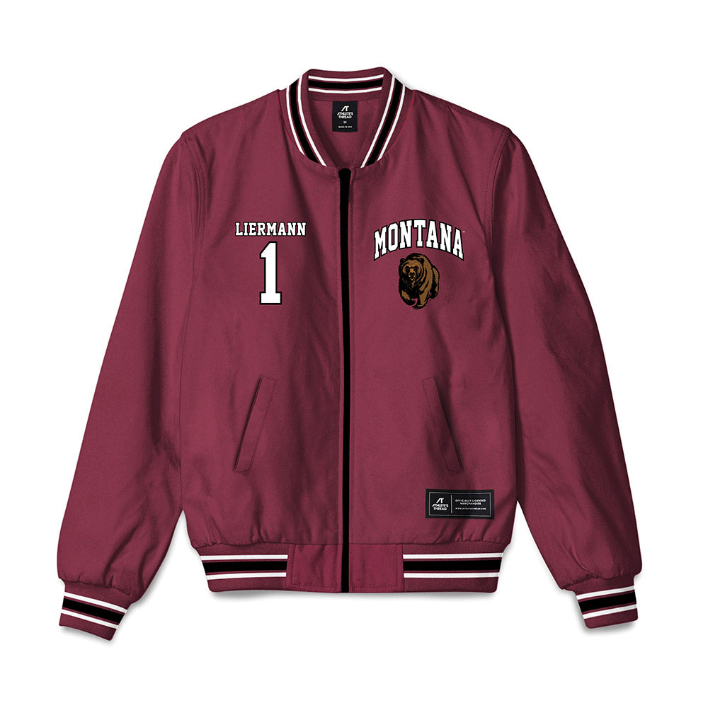 Montana - NCAA Women's Volleyball : Olivia Liermann - Bomber Jacket-0