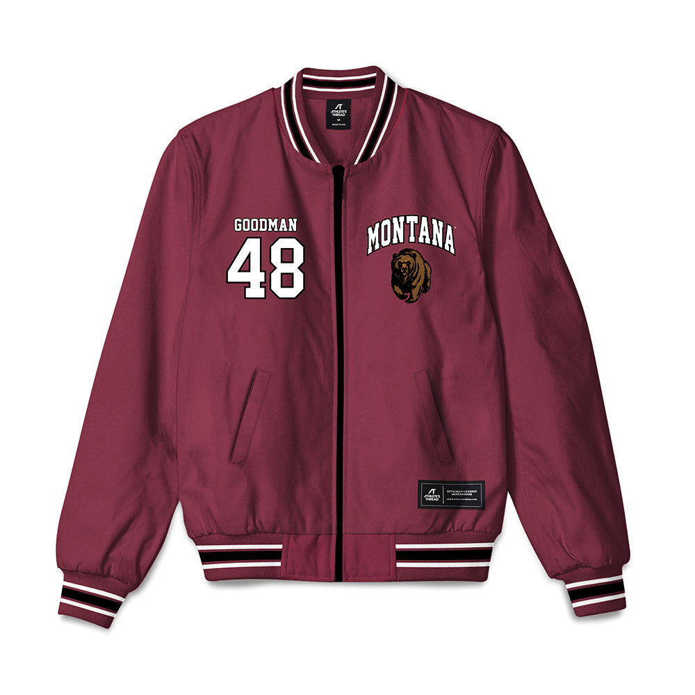 Montana - NCAA Football : Styles Goodman - Bomber Jacket-0
