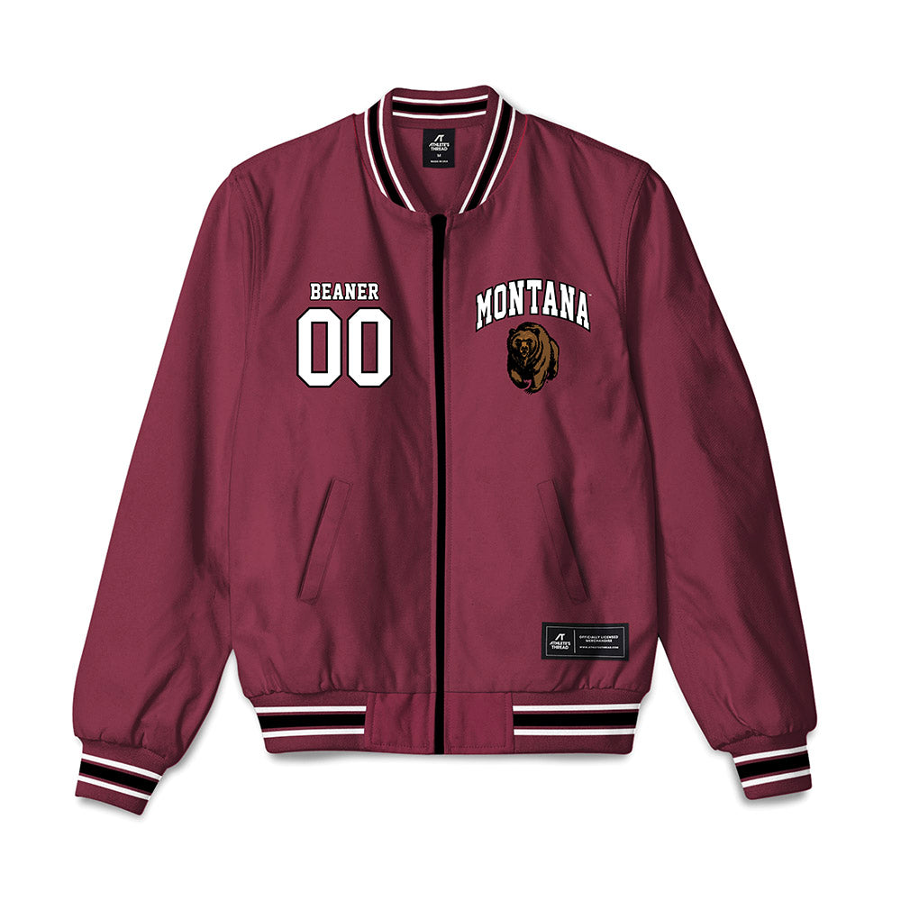 Montana - NCAA Football : Brady Beaner - Bomber Jacket-0