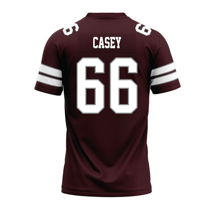 Montana - NCAA Football : Brandon Casey - Maroon Premium Football Jersey