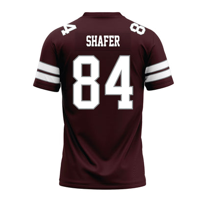 Montana - NCAA Football : Evan Shafer - Maroon Premium Football Jersey
