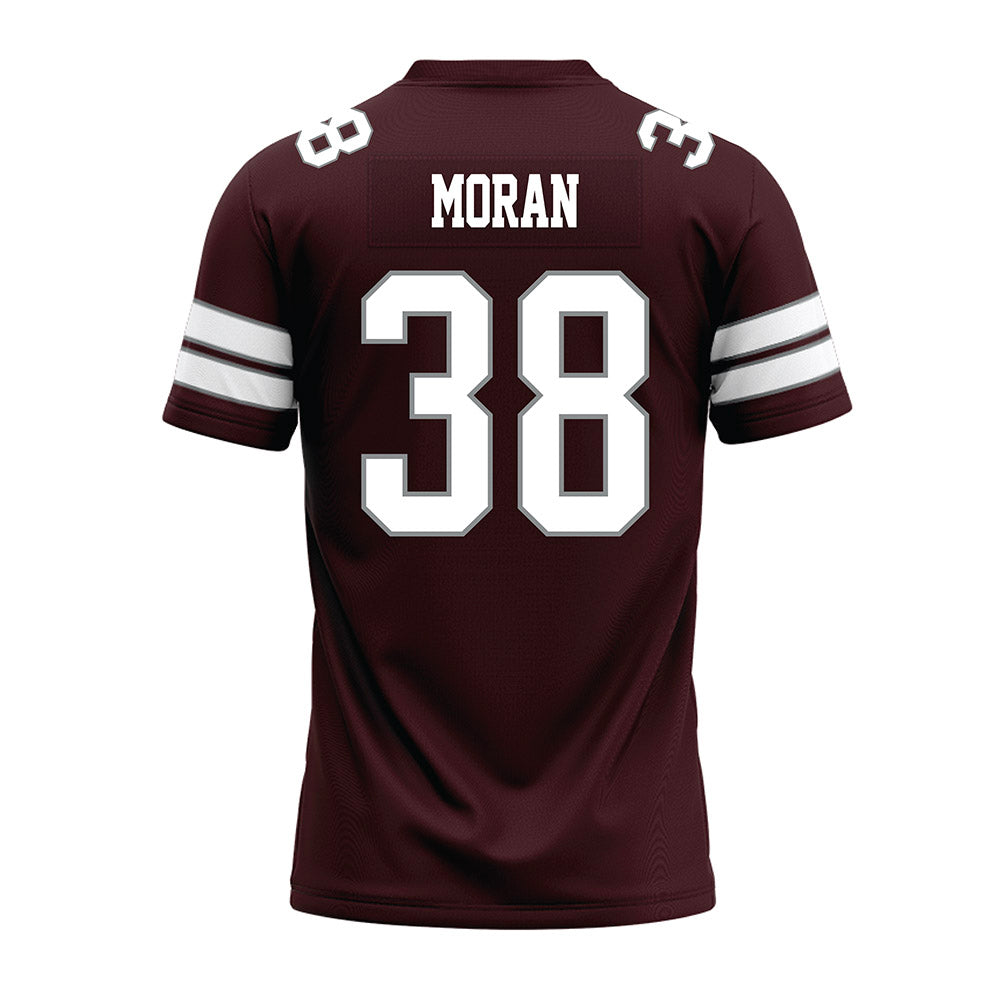 Montana - NCAA Football : Caleb Moran - Maroon Premium Football Jersey-1