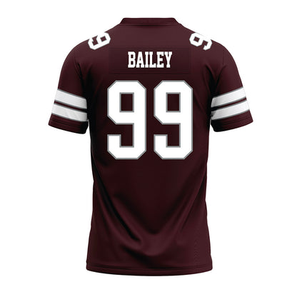 Montana - NCAA Football : Braydon Bailey - Maroon Premium Football Jersey-1