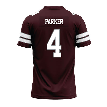 Montana - NCAA Football : Dane Parker - Maroon Premium Football Jersey-1