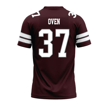 Montana - NCAA Football : Clay Oven - Maroon Premium Football Jersey-1