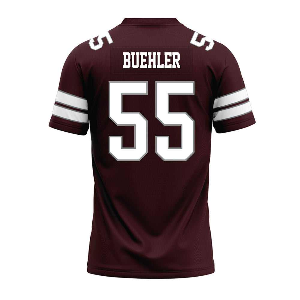 Montana - NCAA Football : Austin Buehler - Maroon Premium Football Jersey-1
