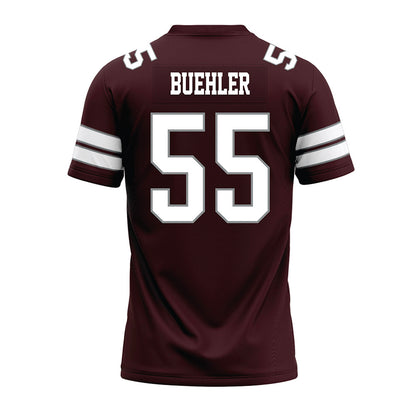 Montana - NCAA Football : Austin Buehler - Maroon Premium Football Jersey-1