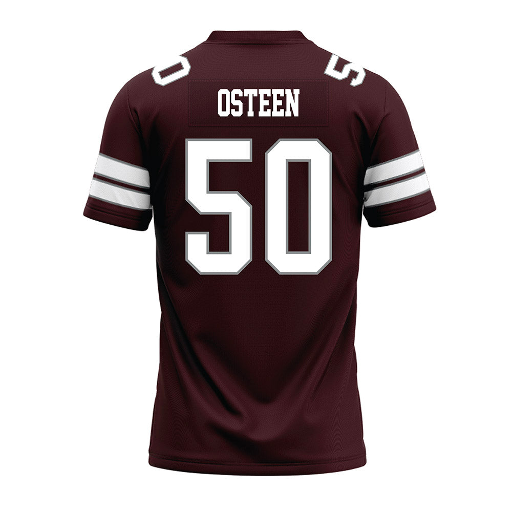 Montana - NCAA Football : Erich Osteen - Maroon Premium Football Jersey