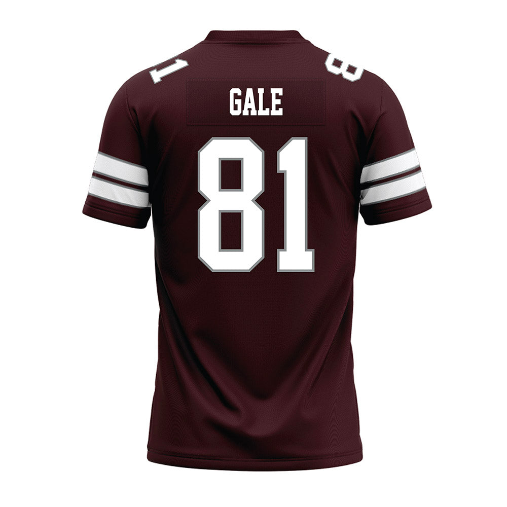 Montana - NCAA Football : Joshua Gale - Maroon Premium Football Jersey-1