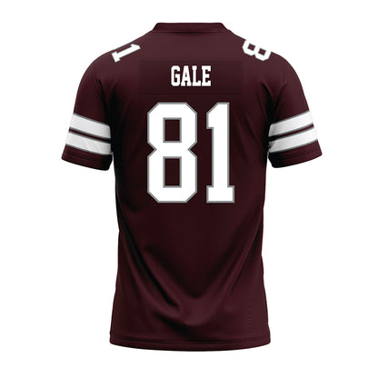 Montana - NCAA Football : Joshua Gale - Maroon Premium Football Jersey-1
