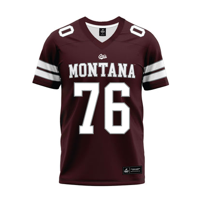 Montana - NCAA Football : Patrick Matan - Maroon Premium Football Jersey-0