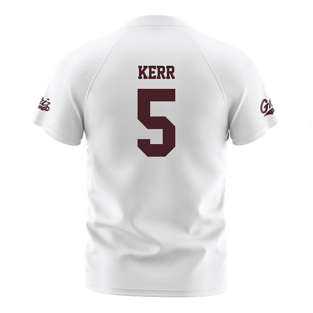 Montana - NCAA Women's Soccer : Caylee Kerr - White Soccer Jersey-1