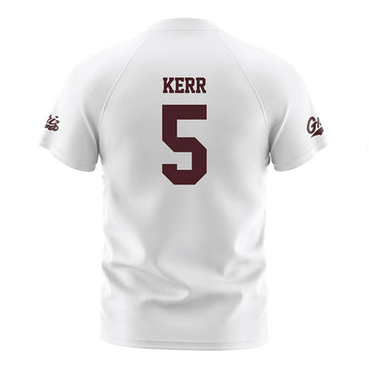 Montana - NCAA Women's Soccer : Caylee Kerr - White Soccer Jersey-1