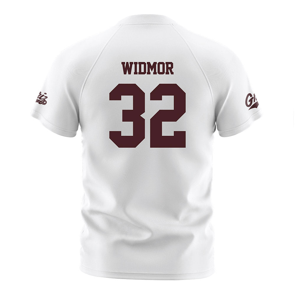 Montana - NCAA Women's Soccer : Emma widmor - White Soccer Jersey-1