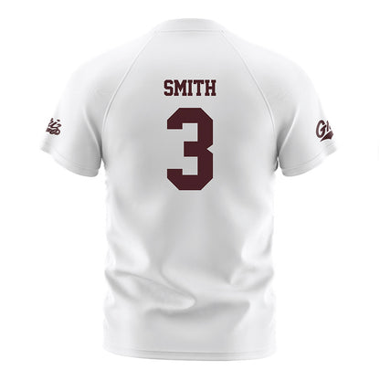 Montana - NCAA Women's Soccer : Abby Smith - White Soccer Jersey-1