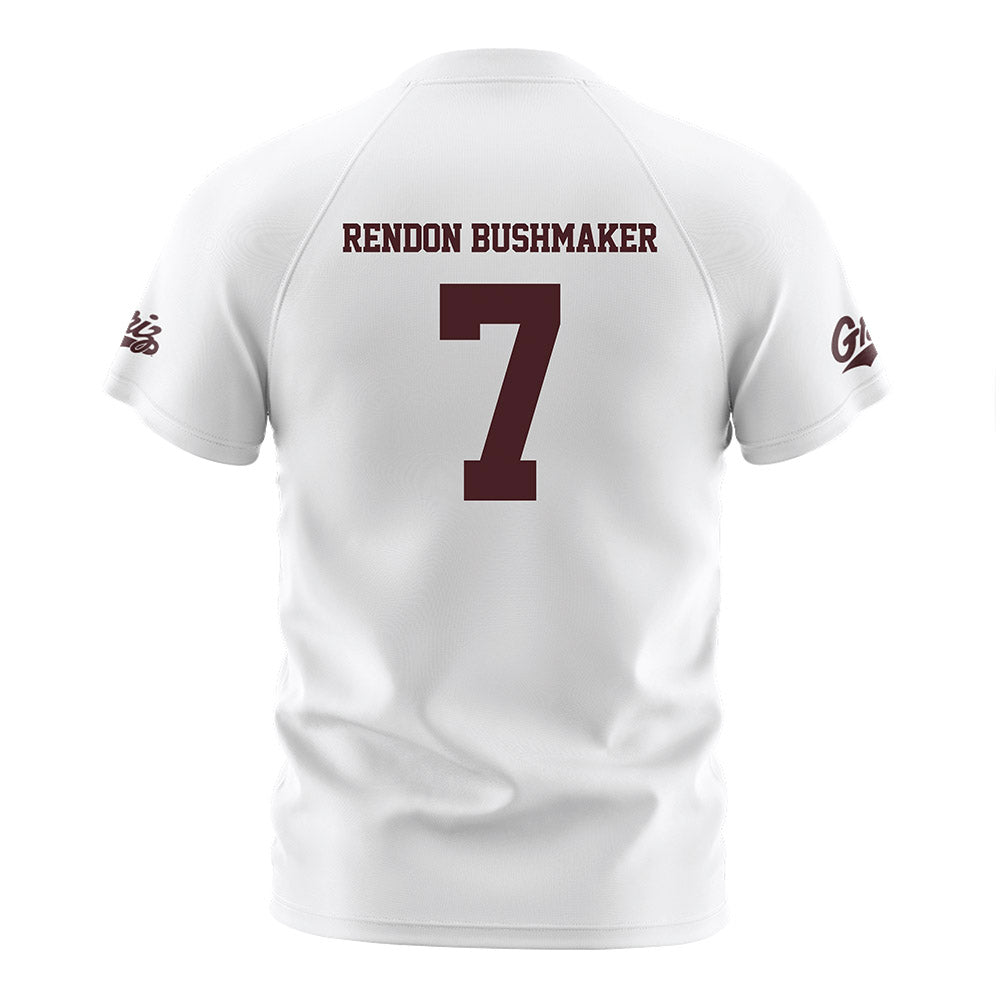 Montana - NCAA Women's Soccer : Kayla Rendon Bushmaker - White Soccer Jersey