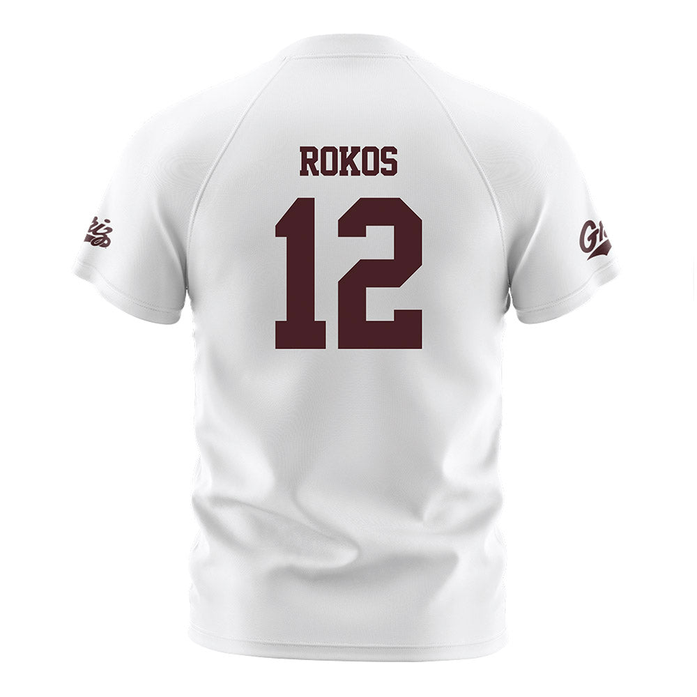 Montana - NCAA Women's Soccer : Lucie Rokos - White Soccer Jersey-1